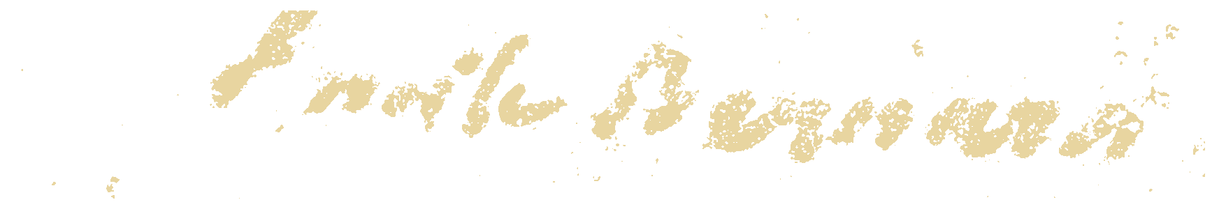 Émile Bernard — signature