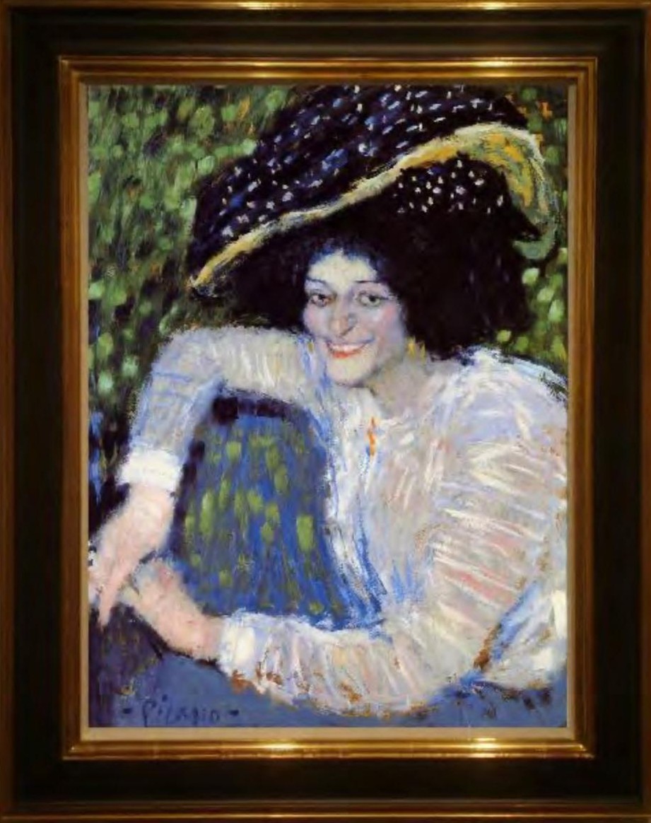 Pablo Picasso — Buste de femme souriante